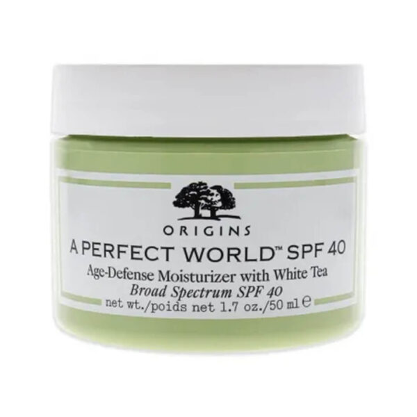 Origins A Perfect World SPF 40, Age-Defense Moisturizer With White Tea, 1.7 Fl Oz